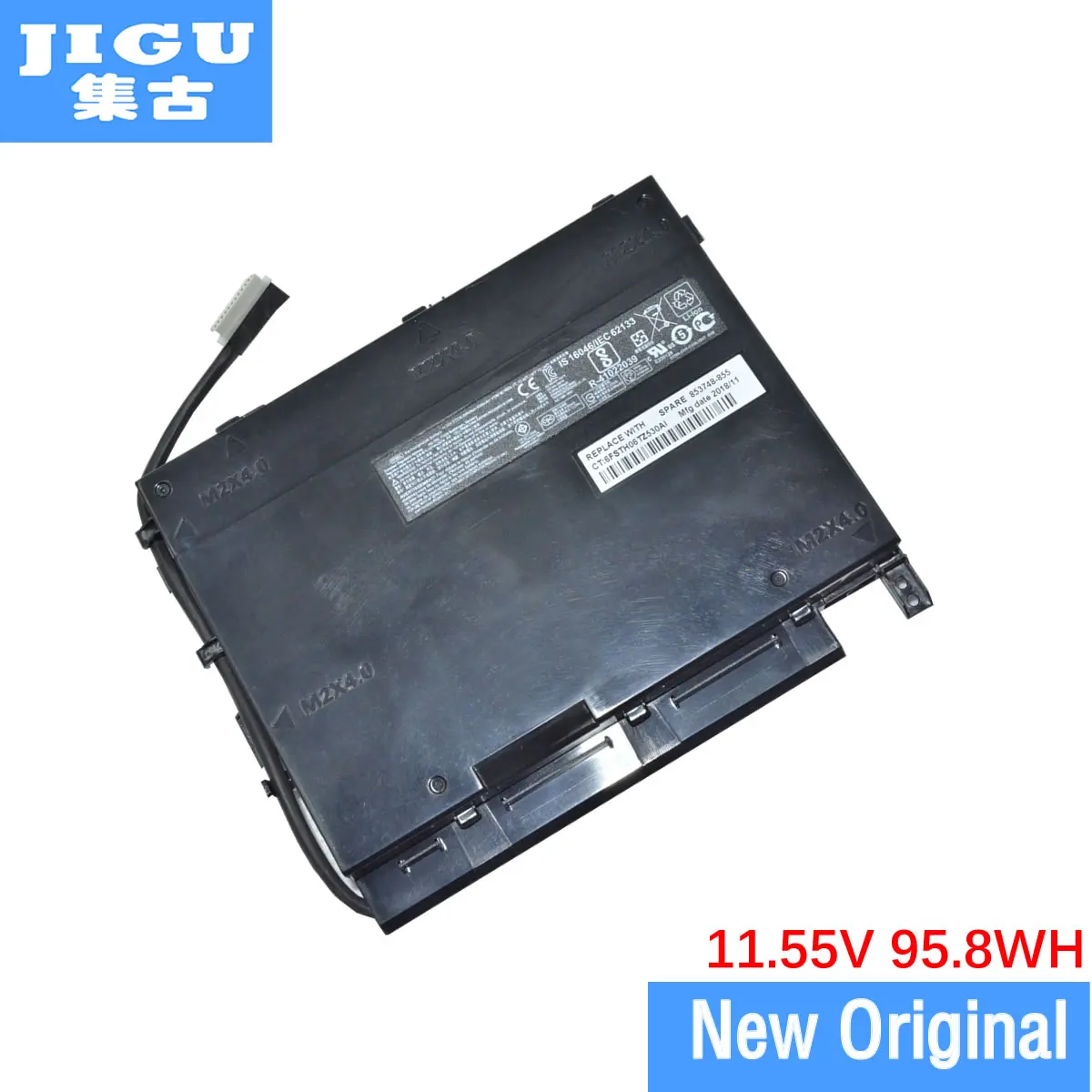 JIGU для HP 852801-2C1 PF06XL HSTNN-DB7M Оригинальный аккумулятор ноутбука Omen 17-w100 17-204TX 17t-w200 11 55 V