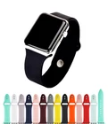 Унисекс цифровые светодиодные спортивные часы силиконовый ремешок наручные часы для мужчин и женщин детские модные спортивные часы электронные цифровые подарки Watc
