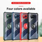 Прозрачный акриловый ударопрочный чехол для xiaomi poco x3 pro nfc poko little x 3 pro x3pro, защитный чехол pocox3