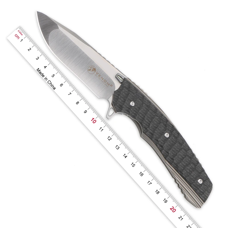 Kevin John VENOM II питона складной нож для ежедневного использования M390 лезвие TI + рычаг