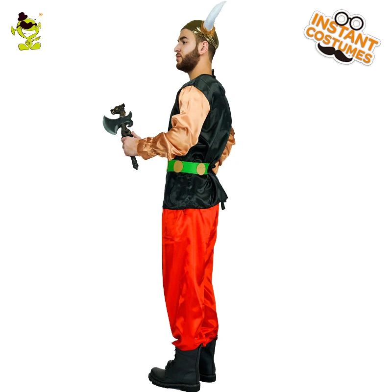 

New Design Mens Orc Pirate Costume Deluxe Pirate Role Play Costume Adult Halloween Party Fancy Dress For Outfit