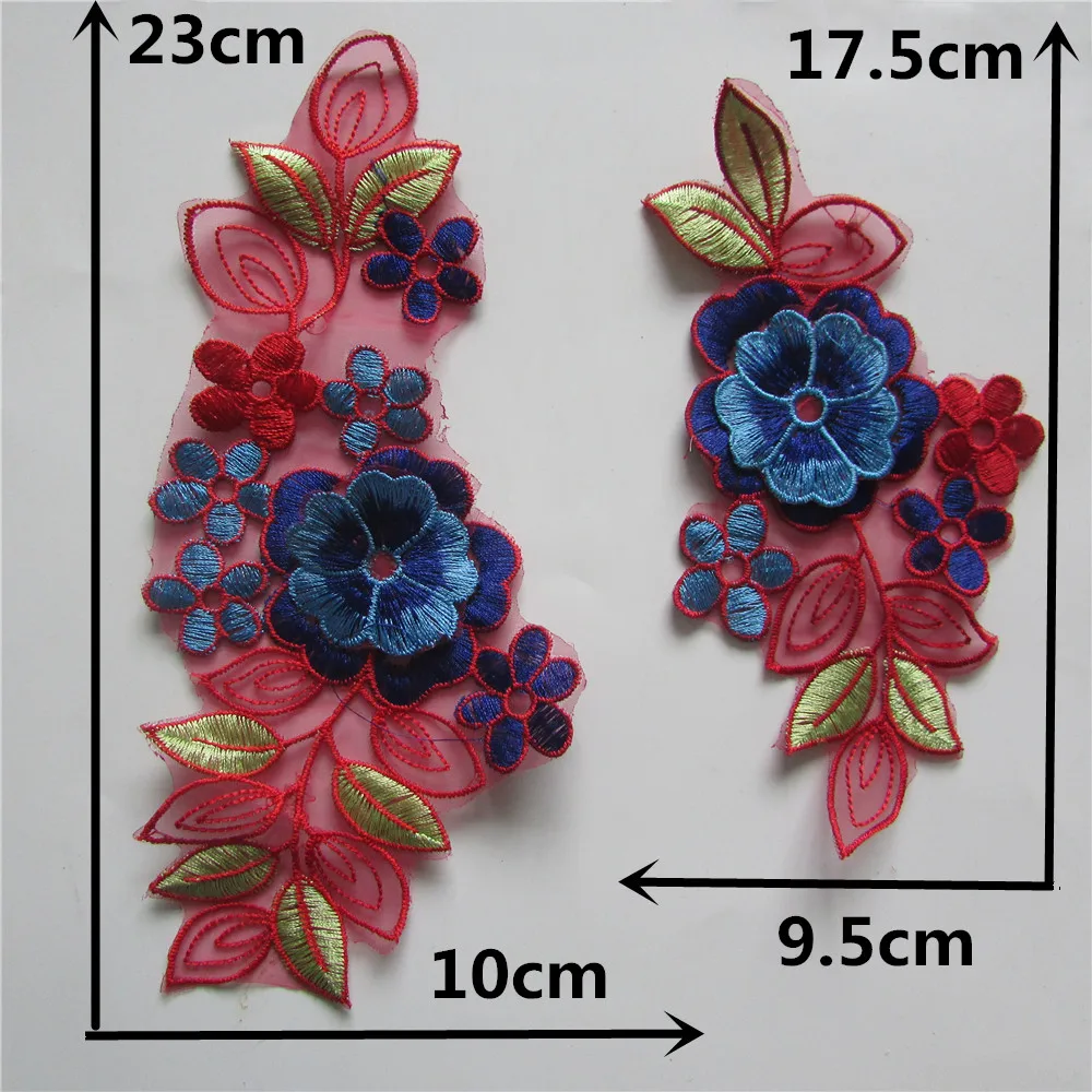 Fashion High quality DIY Embroidered Neckline Craft Sewing Accessories Patches Embroidery Lace Collar Clothing YL409-YL429 Hot | Дом и сад