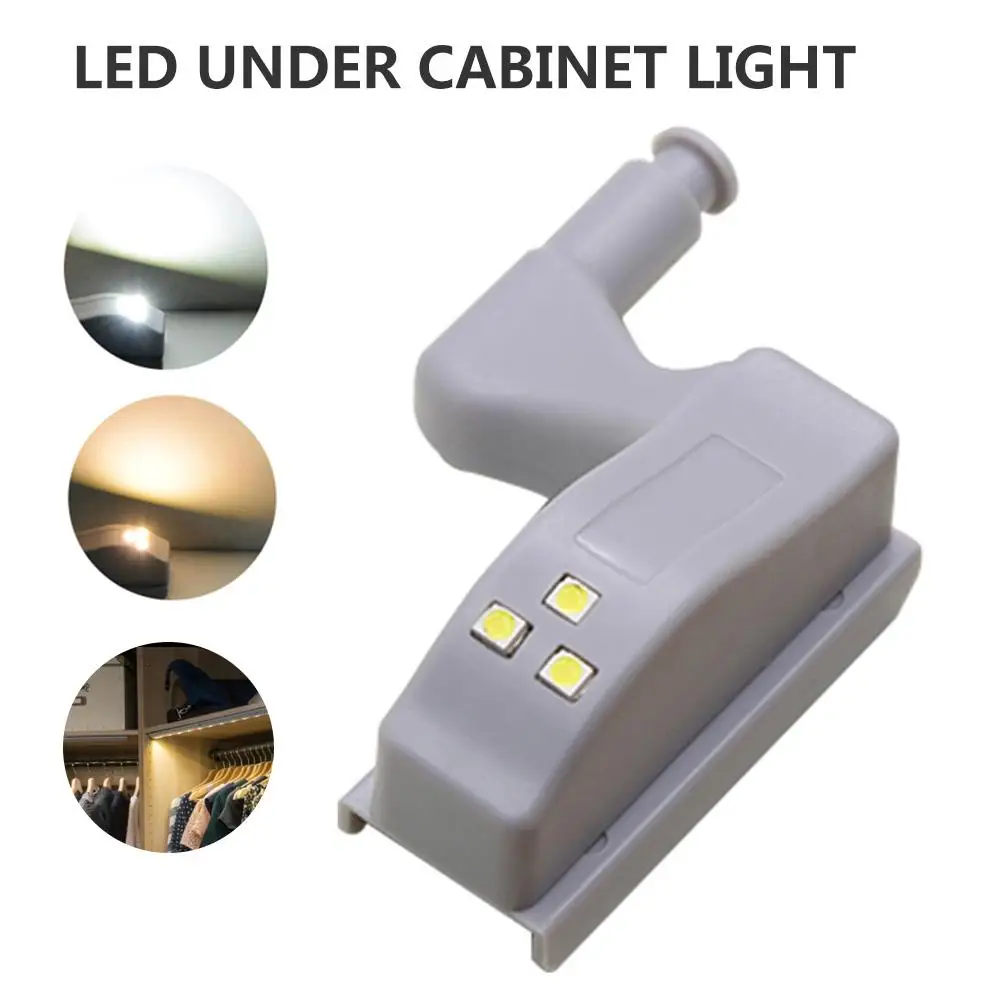 

LED Inner Hinge Lamp Under Cabinet Light Universal Wardrobe Light Sensor Led For Cupboard Closet Kitchen Bedroom Sensor Light