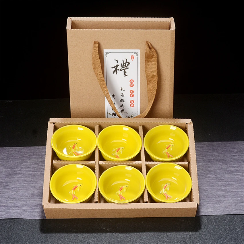 Оригинальная китайская керамическая чайная чашка ледяная треснувшая для