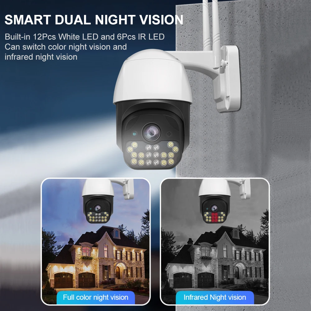 

Wi-Fi PTZ 2 Wi-Fi - 1080P IP66 Onvif