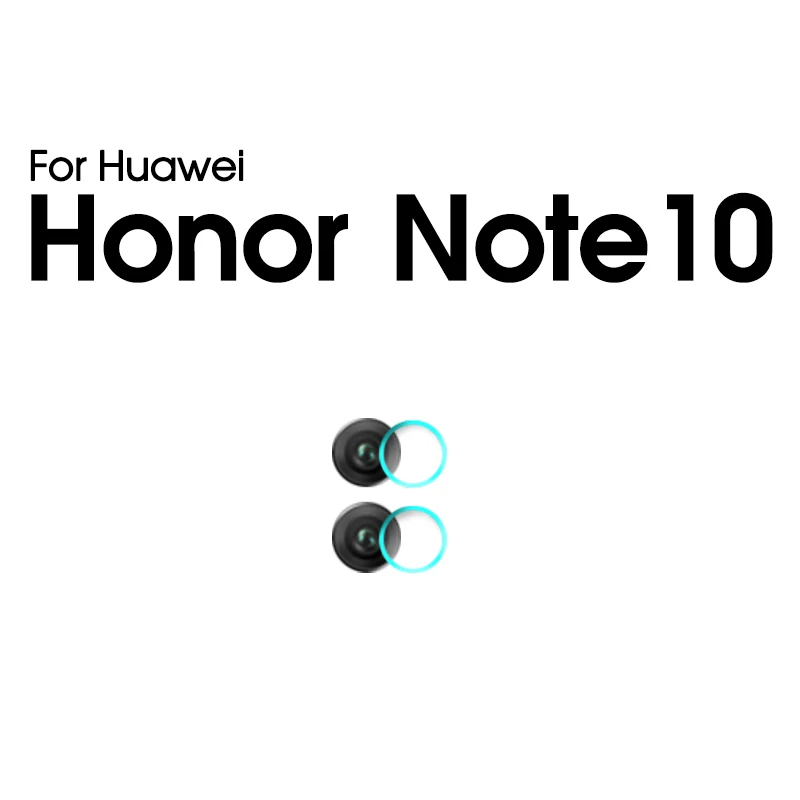 2 шт. Защитная пленка для экрана huawei Honor 20 Play Magic 2 8X 8C Note 10 для объектива камеры huawei Nova 5T Nova 2i 3E P Smart Plus - Цвет: For Honor Note 10