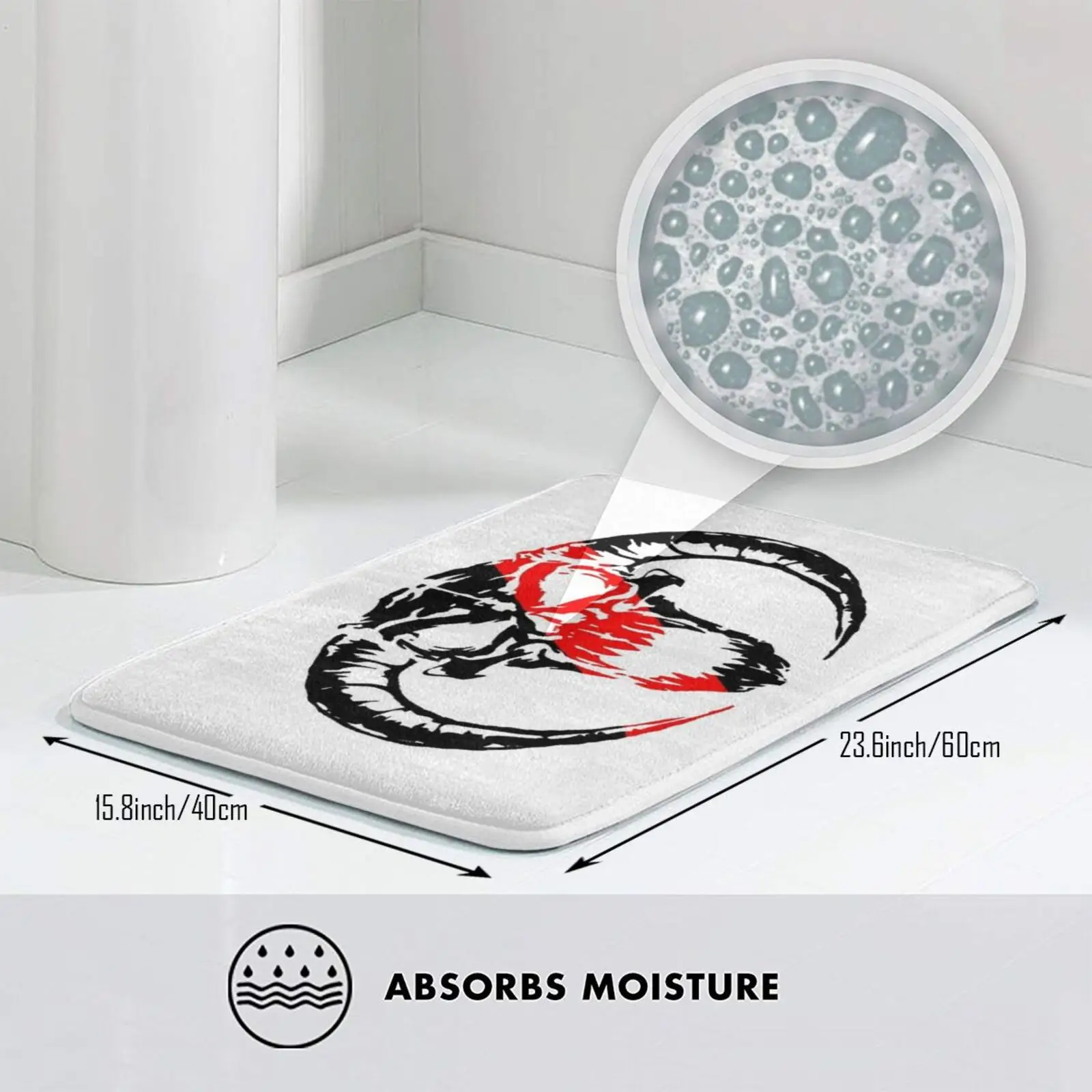 Ковер Dragonborn противоскользящие напольные коврики для спальни жесткий твердый