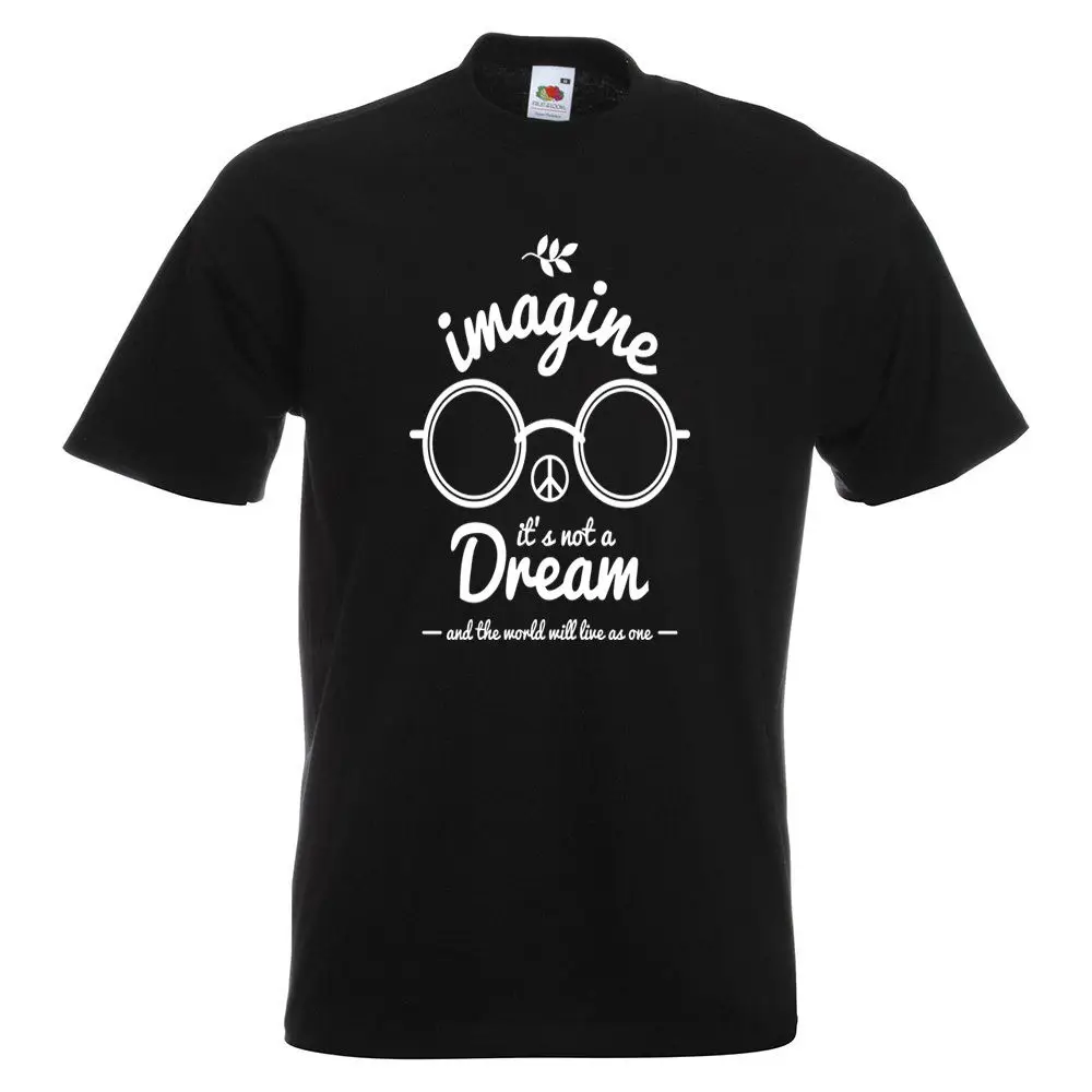 Футболка мужская с надписью Dream Glasses Legend крутая Повседневная рубашка унисекс