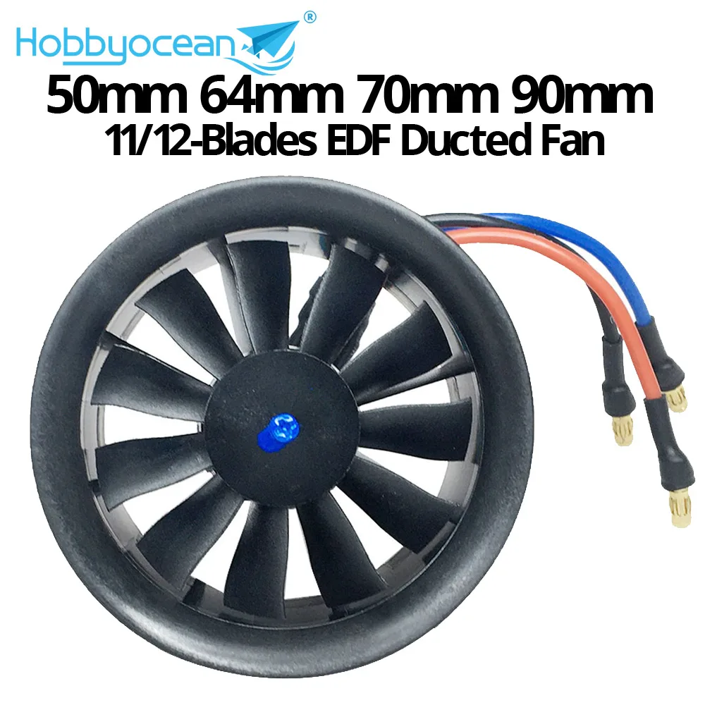 hobbyocean 50 мм 64 мм 70 мм 90 мм 1112 лезвий edf само