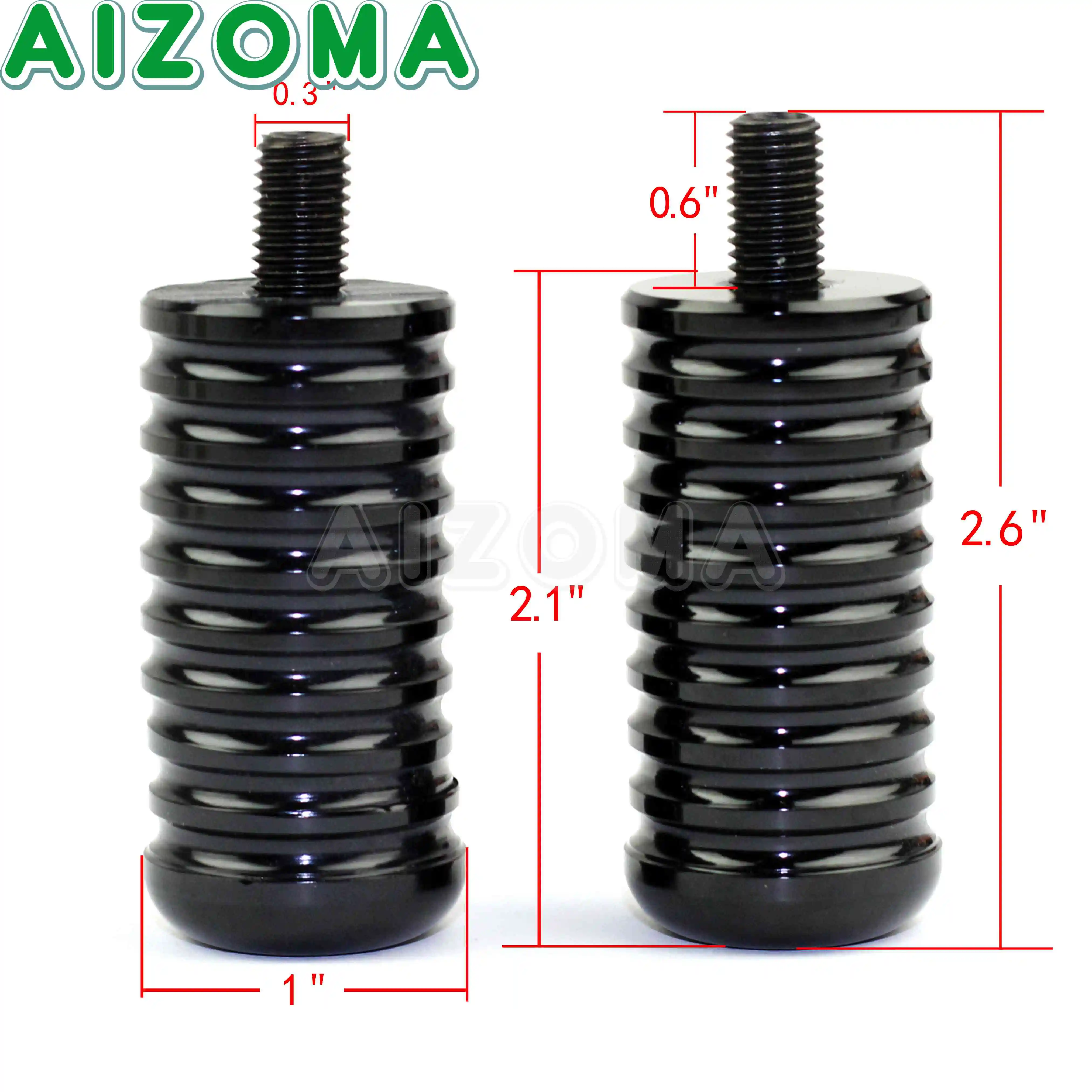 Мотоциклетные аксессуары ЧПУ латунные ребристые ножки рычага переключения