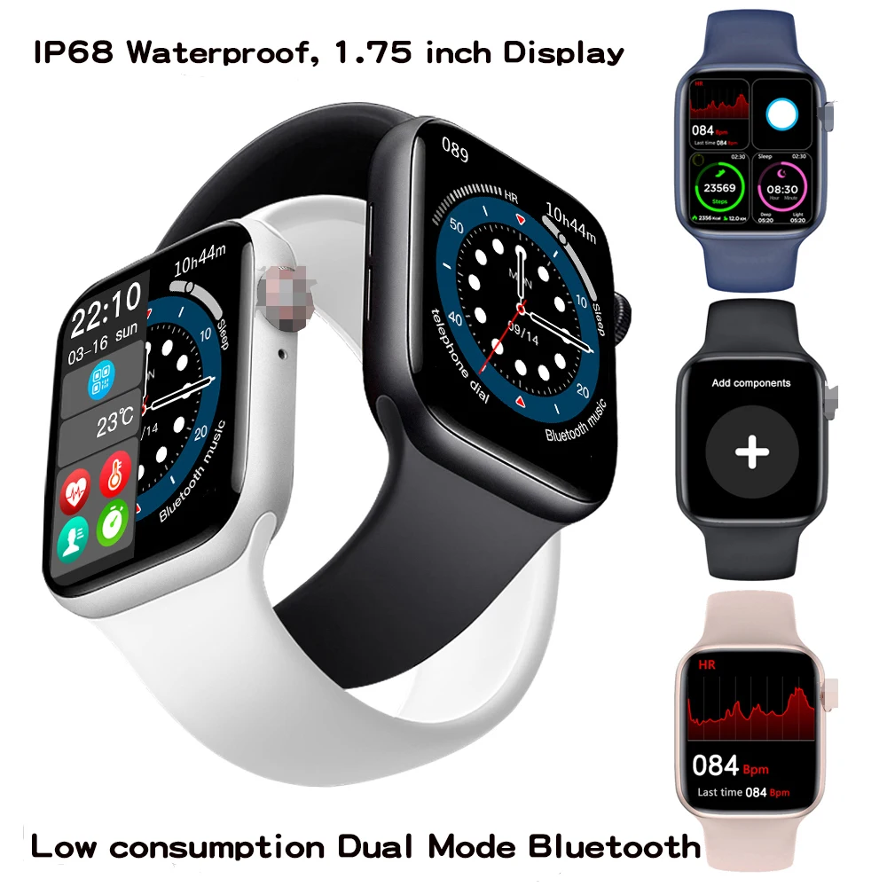 

W37 Smart Watch Men IWO 13 Pro Watch Series 7 Custom Dial BT Call IP68 Waterproof Women Smartwatch PK HW22 W26+ HW12 HW16