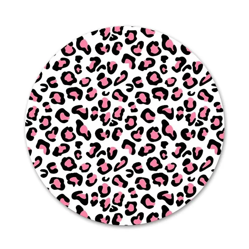 Яркий значок с изображением тигра и леопарда для одежды рюкзака декоративный