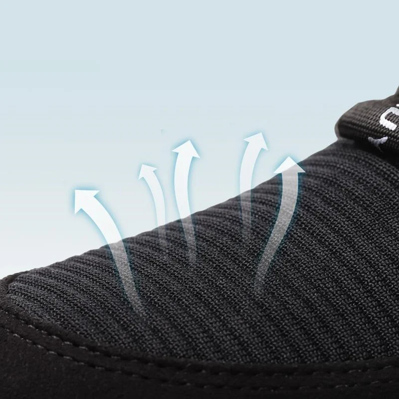 

High Quality Men Work Safety Shoes Puncture-Proof Anti-Smashing Work Boots Breathable Lightweight Steel Toe Shoes For Men