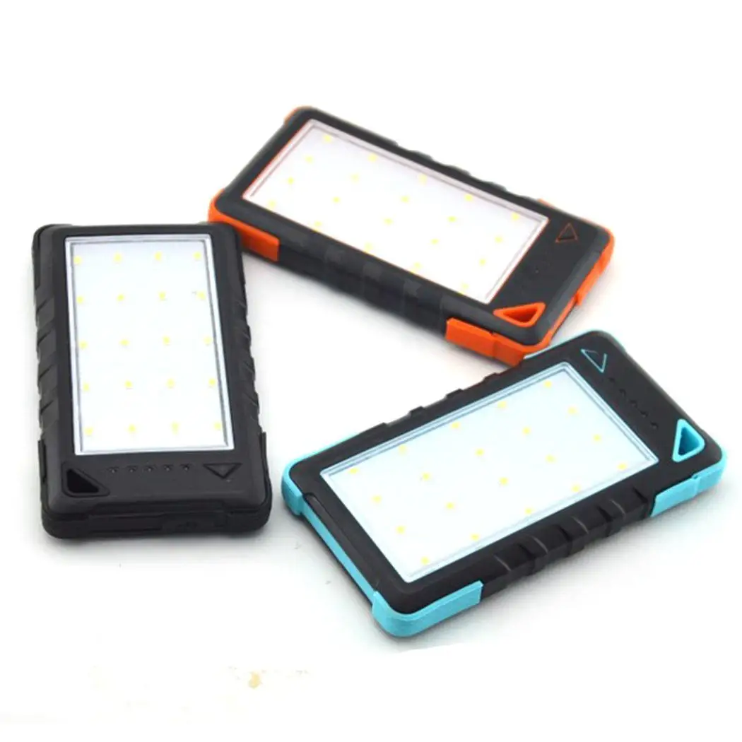 Наружный водонепроницаемый Солнечный внешний аккумулятор портативный 8000 mAh