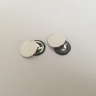 10 шт. 14 мм чернаязеленая эмблема значок на кнопку радио наклейка Замена автостайлинг аксессуары