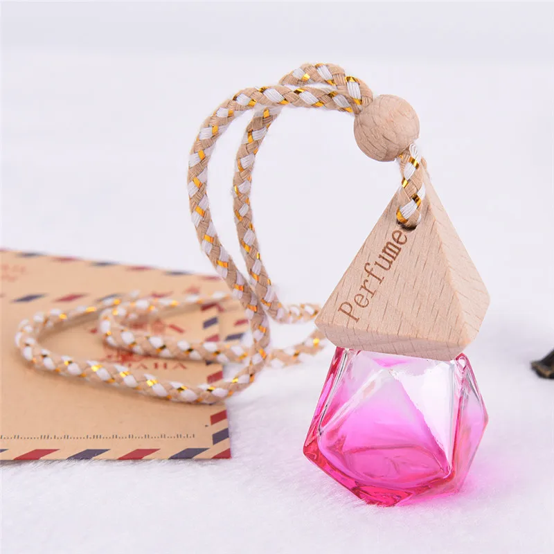 

New Air Freshener Car Perfume Hanging Printed Fragrance Diffuser Bottle Fashion Random color
