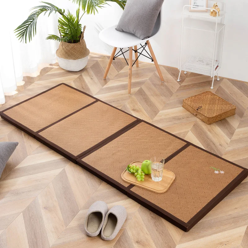 

zq Folding Mat Thickened Mat Tatami Mat Crawling Joint Carpet