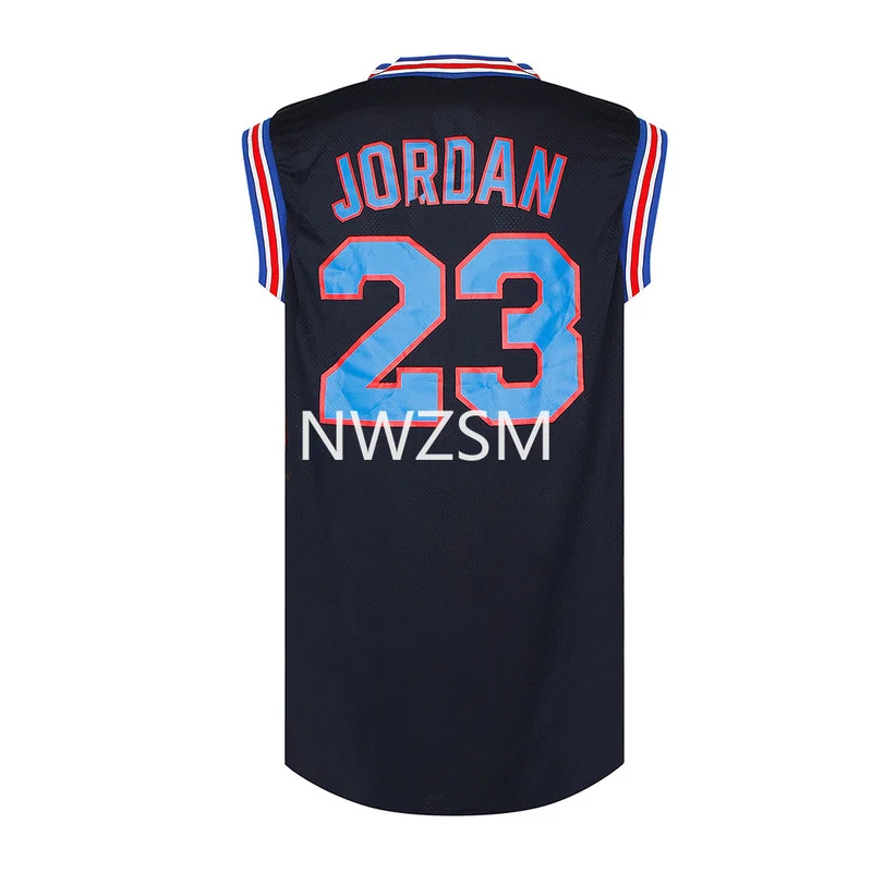 

Movie Cosplay Costumes Jam #23 JD #1 BUGS #10 LOLA #22 Murray Bunny Basketball Jersey Stitched Number