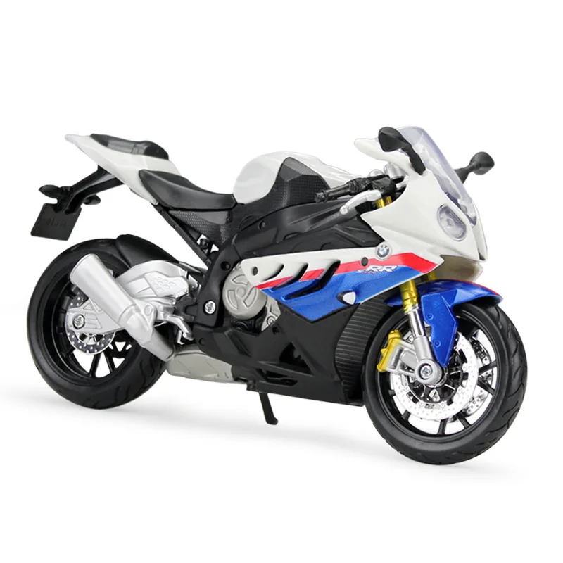 Модель мотоцикла Maisto 1:12 BMW S1000RR литая из сплава реальная короткопоглощающая