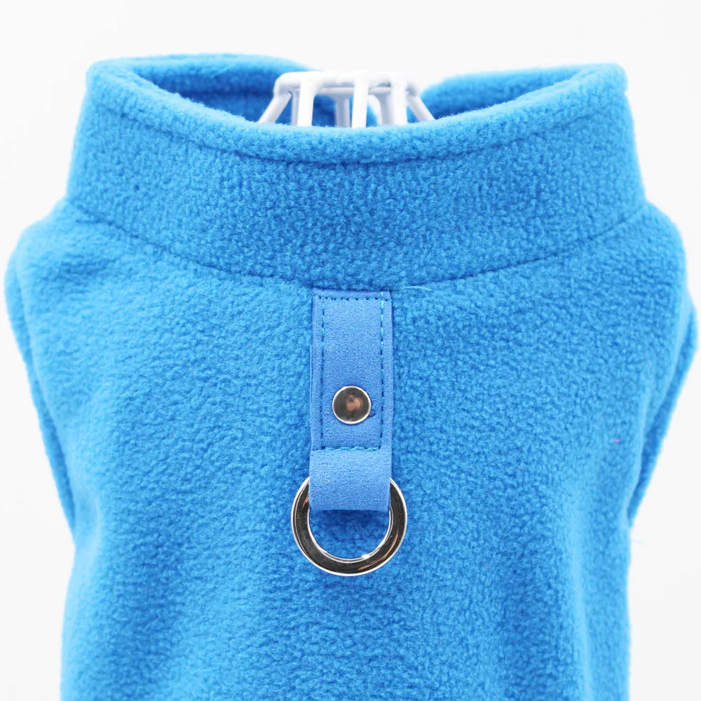 

Solid Winter Warm Pet Dog Vest Clothes Puppy Cat Harness Coat Costumes Fleece Casual Jacket For Small Dogs Chihuahua Sweatshirt