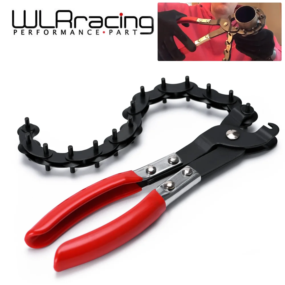 Chain Exhaust Tube Pipe Cutter Multi Wheel Blade Tail Pipe Cutter Chain Cutter Automotive Exhaust and Tailpipe Chain Cutter Tool