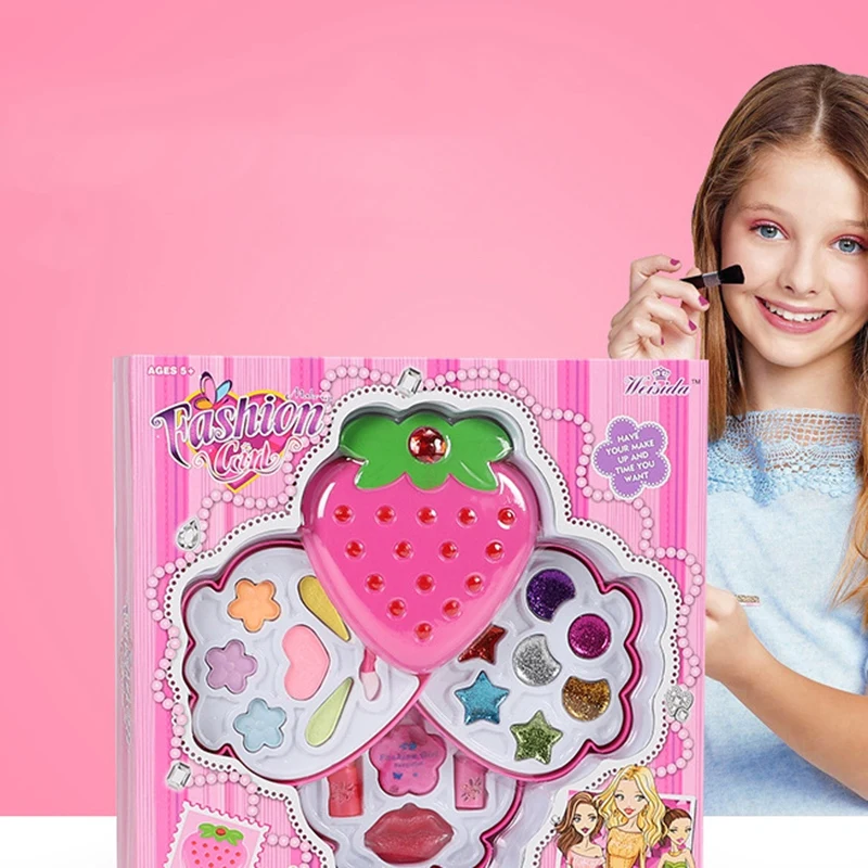 Ролевые игры для девочек набор инструментов макияжа нетоксичные игрушки