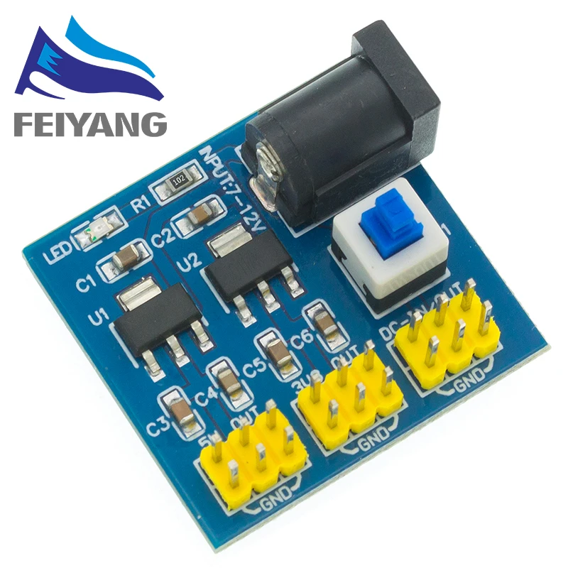 10 шт. 3 V 5V 12V Мульти Выходное напряжение преобразования DC-DC постоянного тока до