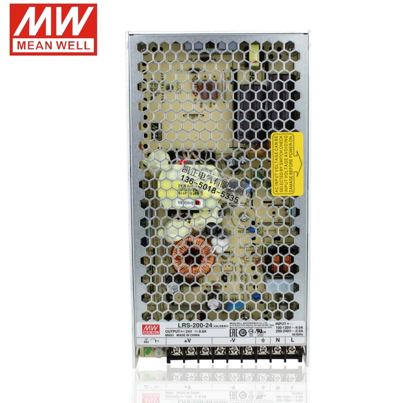 Импульсный источник питания MEAN WELL 24 в импульсный LRS-35-24 LRS-50-24 с для
