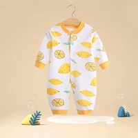 2021 new fashion newborn baby ropmer cartoon long sleeve baby boy girl clothes cotton baby jumsuit