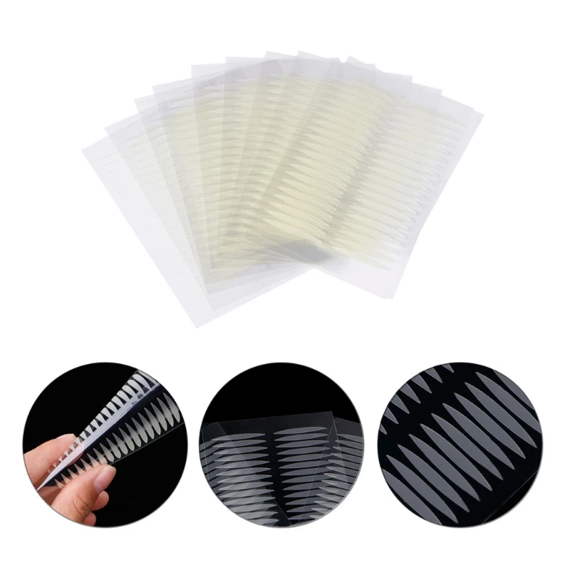 40 шт. 3D невидимая в форме оливы наклейка для двойного века клейкая лента макияжа