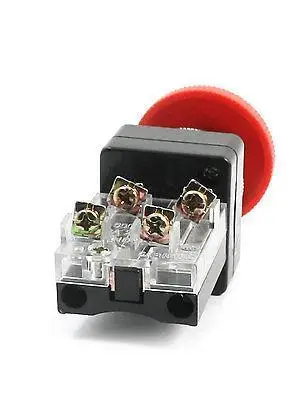 Запасные части Электрический НЕТ NC аварийный стоп фиксации Грибовидная кнопка