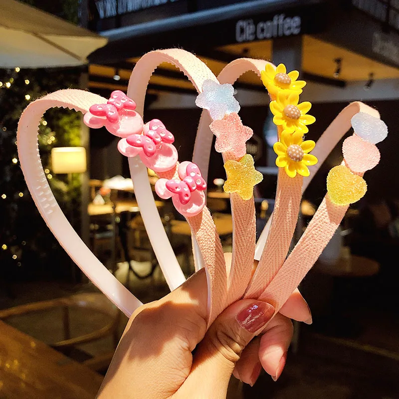 Обруч для волос с животными цветами фруктами 2/3 шт./компл.|Аксессуары девочек| |