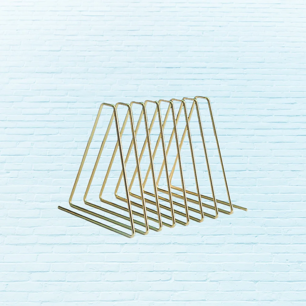 

Железный удлинитель для книг, креативная металлическая подставка для книг, органайзер для книг, стойка для книг для дома и офиса (золотистая...