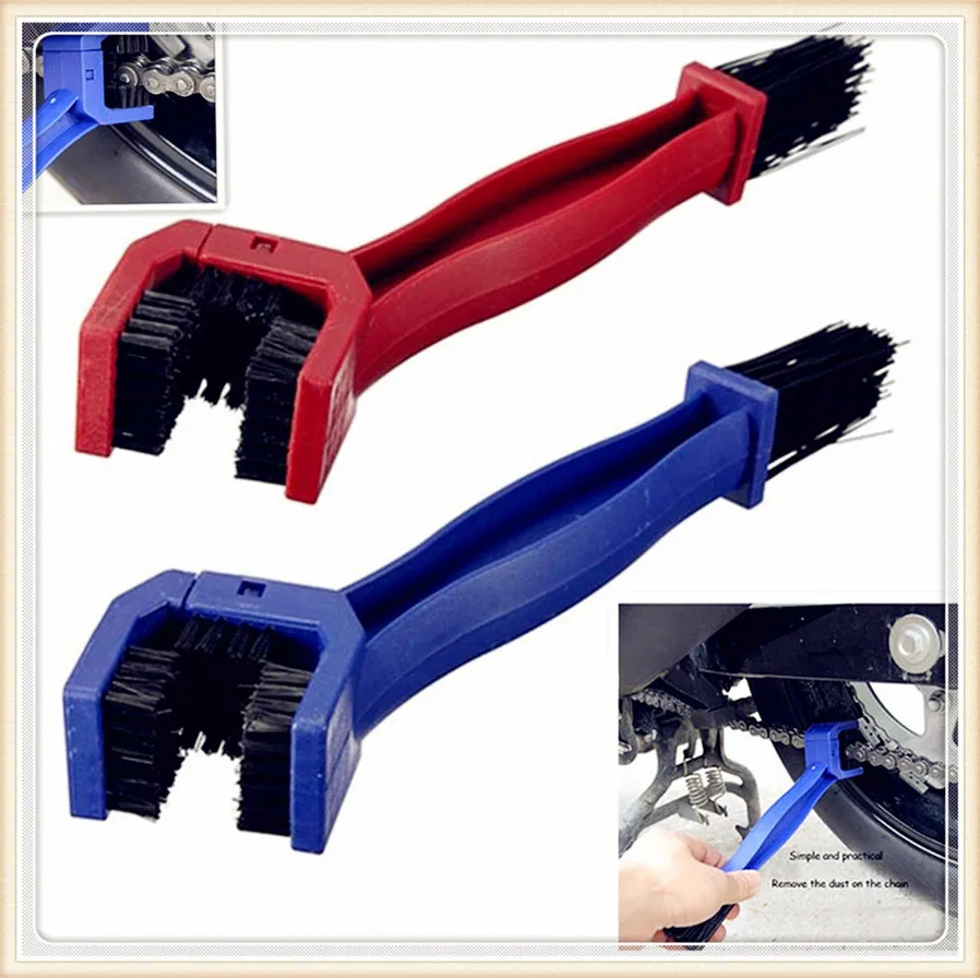 Щетка зубчатой цепи для мотоцикла питбайка инструмент очистки Kawasaki ZR750 ZEPHYR ZX 6 ZX9R
