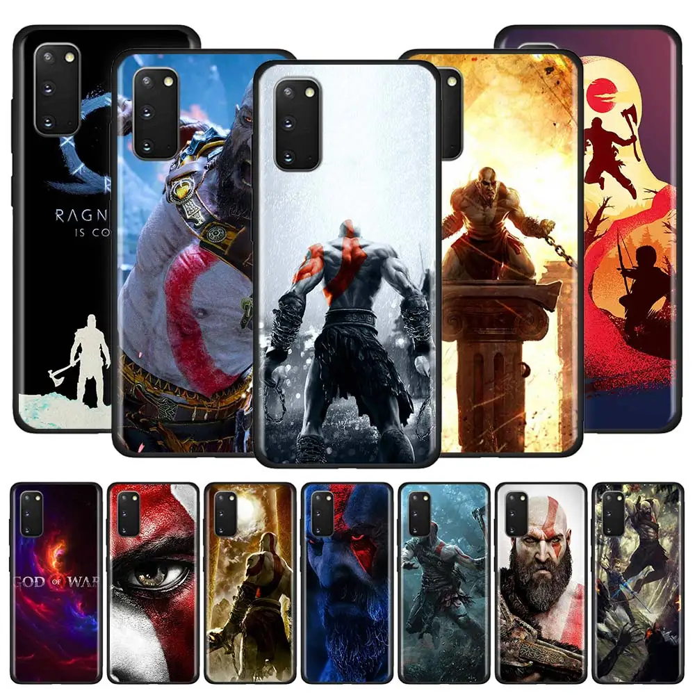 

Case For Samsung Galaxy Note 10 Lite Plus 20 Ultra 8 9 S20 FE S21 S10 Soft Silicone Phone Cover Funda Game God Of War Shell Capa