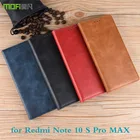 Чехол-книжка MOFi для Redmi Note 10 Pro Max, магнитный, с отделением для карт