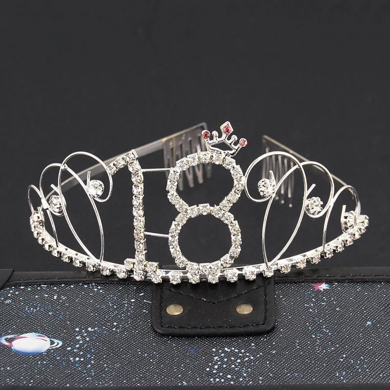 С 18 го дня рождения вечерние украшения принадлежности для девочек лет день тиара