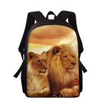 Рюкзак для мальчиков и девочек-подростков, школьный рюкзак с рисунком, 15 шт.