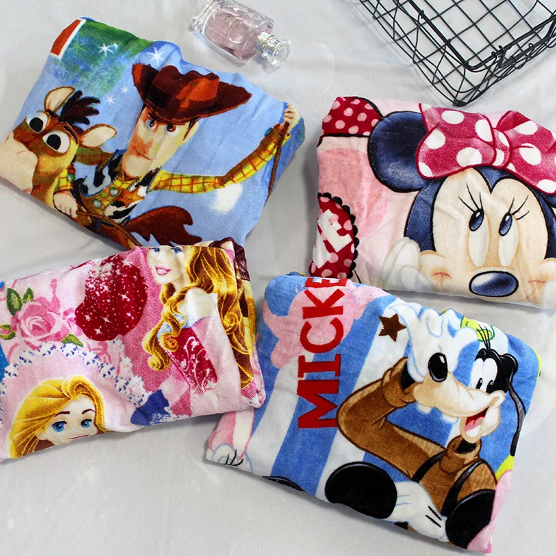 Disney Minnie Микки Маус хлопковое банное полотенце носимое для взрослых женщин детей