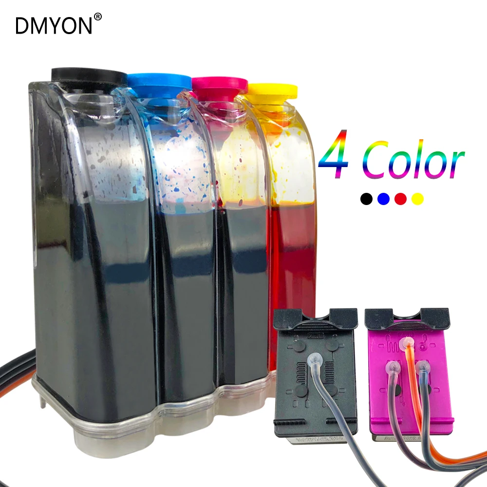 DMYON Замена для Hp 121 XL чернильный картридж СНПЧ Deskjet D2563 F4283 F2423 F2483 F2493 F4213 F4275 F4583|ciss for