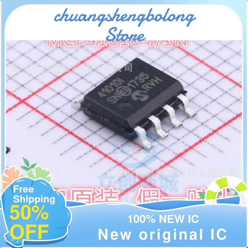 

10-200PCS MCP41010 MCP41010-I/SN 41010I новый оригинальный IC
