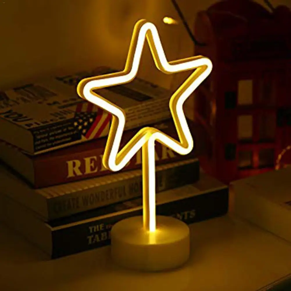 Модный Светодиодный светлая неоновая вывеска Праздничные рождественские