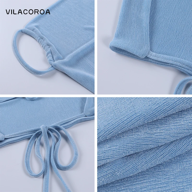 

Solid Color Tube Top Sling Bandage Women Camisoles Sexy Spaghetti Backless Cross Lace-Up Crop Top Blue Casual Female Top Vest