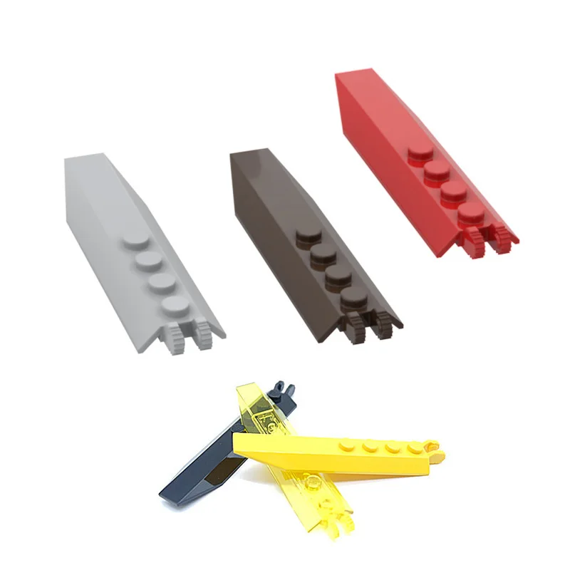 

Block Hinge Plate 1x8 with Angled Side Extensions diy Building Blocks Part Educational Creative Children Toy 30407 free shipping