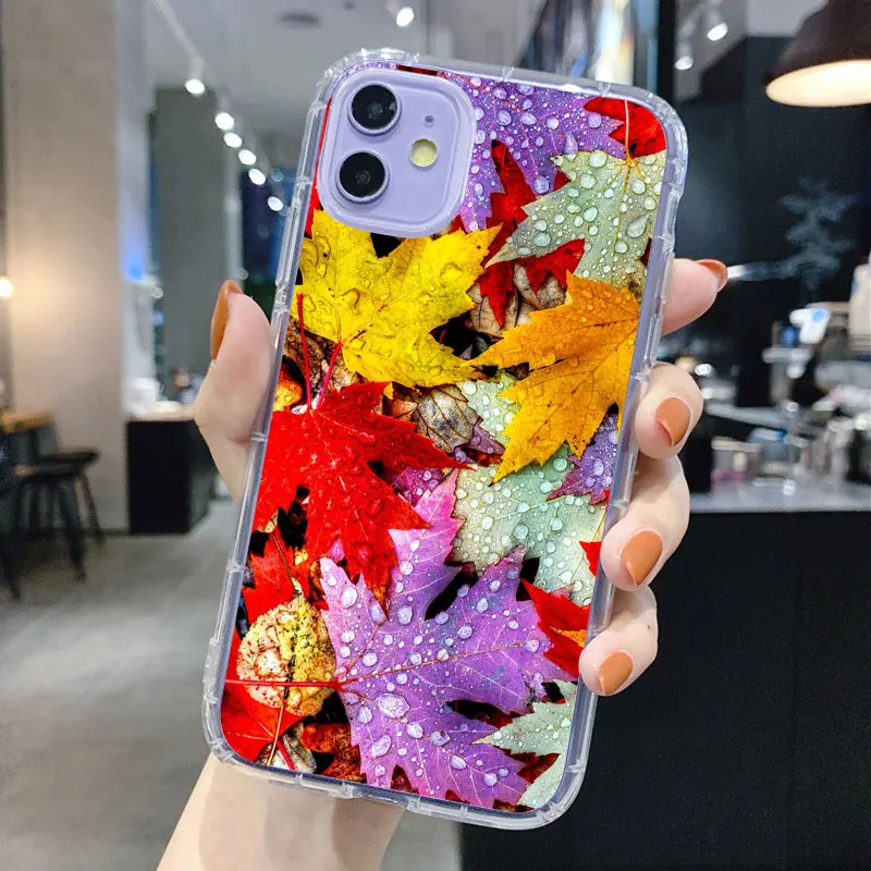 PUNQZY осенний Милый Винтажный чехол для телефона с цветочным узором iPhone 11 pro max SE 5S 6