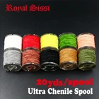 10 катушеклот разноцветная вискозная синель Пряжа2 мм линия мишуры синель пряжа всего 180 м для стримернимфальных жуков изготовление мух