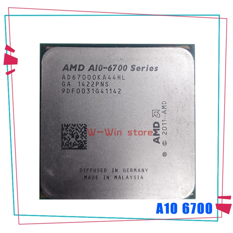 Четырехъядерный процессор AMD APU A10 6700 6700k AD6700OKA44HL Socket FM2 3 7 ГГц|Процессоры| |