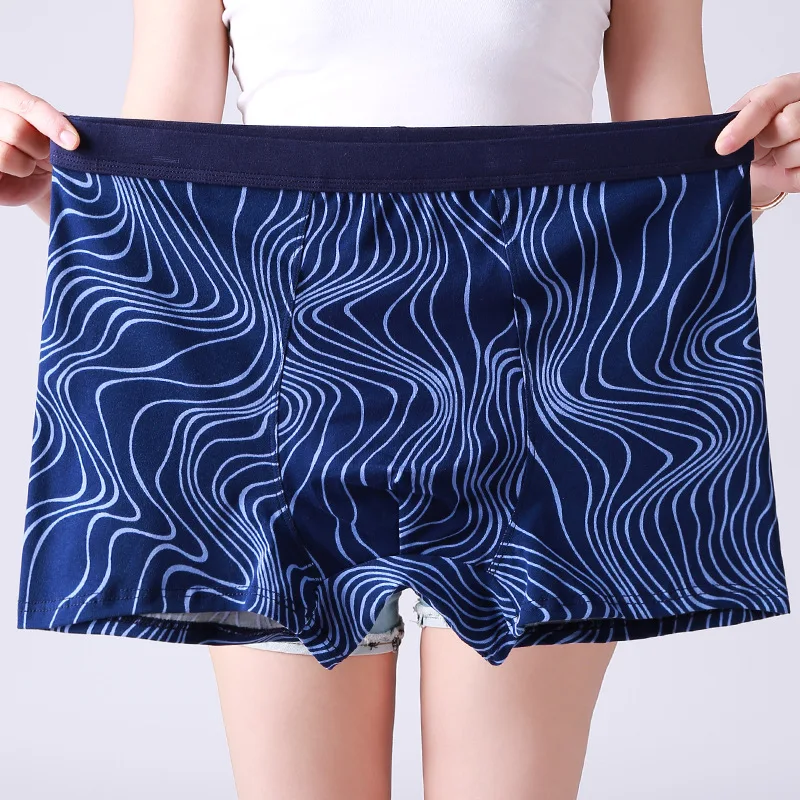 

Large Size Male Cotton Underwear Loose Comfortable Boxers Oversize Panties 7XL Elastic Big Size Men's Boxer Plus Size Underpants