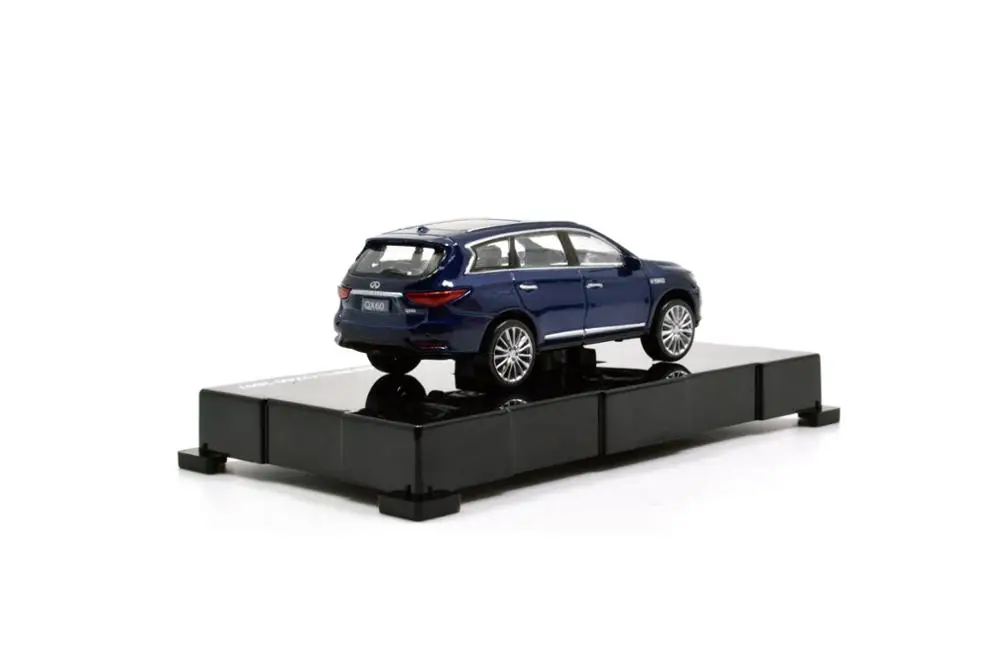 Модель Paudi 1/64 в масштабе 1:64 масштаб Infiniti QX60 Blue 2017 литые модели автомобилей игрушки