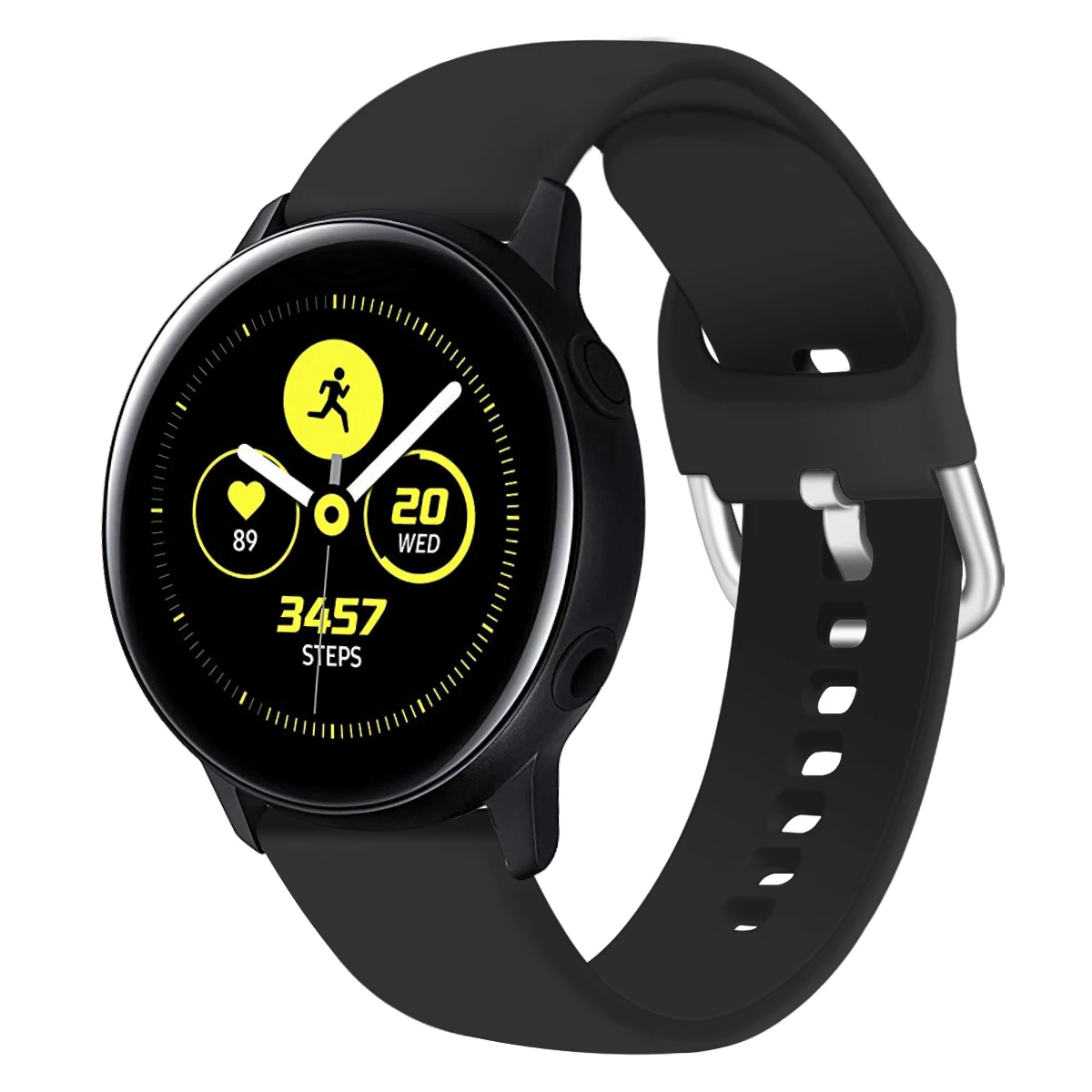 Силиконовый ремешок pulseira для samsung galaxy watch 46 мм gear s3 S2 huawei watch gt 20/22 мм galaxy watch active Ремешки для наручных часов